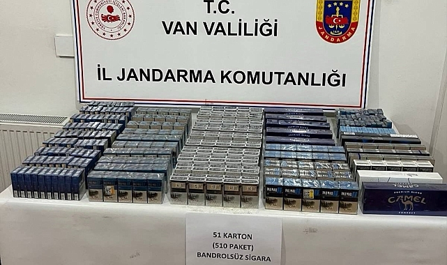 Muradiye&#039;de Büyük Kaçak Sigara Operasyonu: 510 Paket Sigara Ele Geçirildi