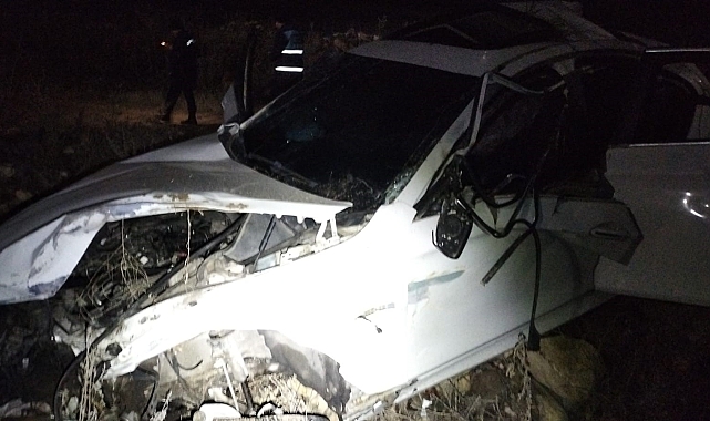 Nevşehir&#039;de Acı Son: Şarampole Uçan Otomobilde 1 Ölü, 3 Yaralı