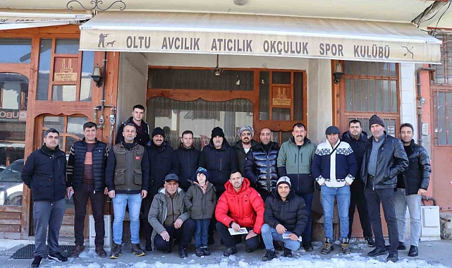 Oltu&#039;da avcılık sınavı