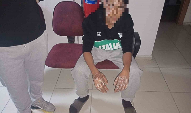 Oyun oynadığı arkadaşları tarafından önce fırına kilitlendi