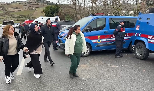 Patlamanın olduğu fabrikaya aileler geldi