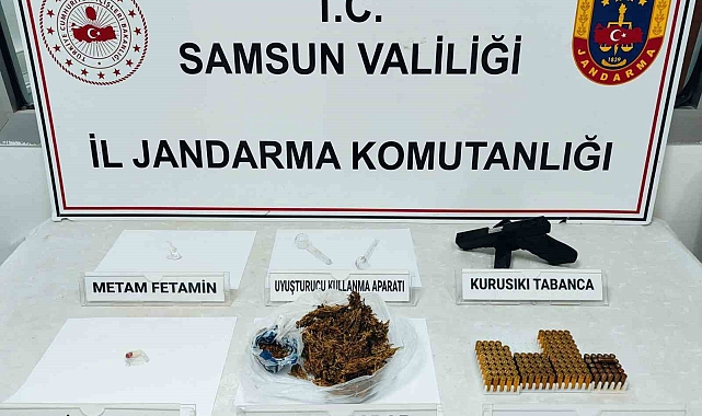 Samsun&#039;da uyuşturucu operasyonu