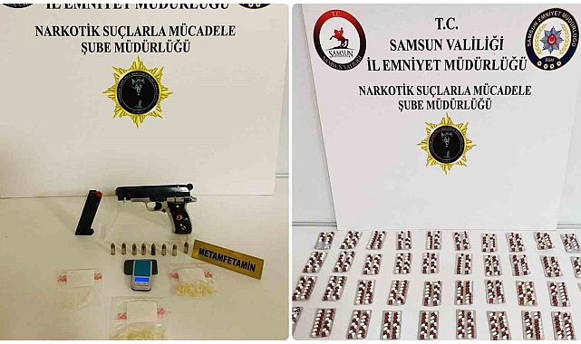 Samsun'da Uyuşturucu ve Silaha Yönelik Operasyon: 1 Gözaltı