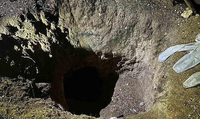 Tarihi eser bulmak amacıyla kaçak kazı yaparken suçüstü yakalandılar