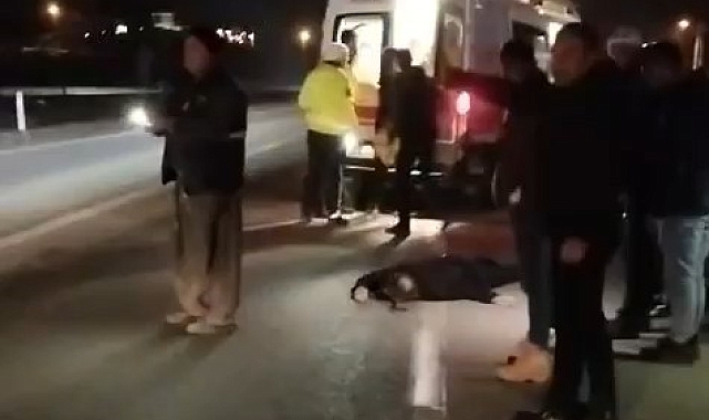 Taziyeye giderken minibüs çarptı