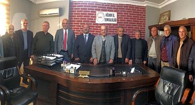 Tuzluca Belediye Başkanı Türkan, Kadim Aşiretler Federasyonu'nu Ziyaret Etti