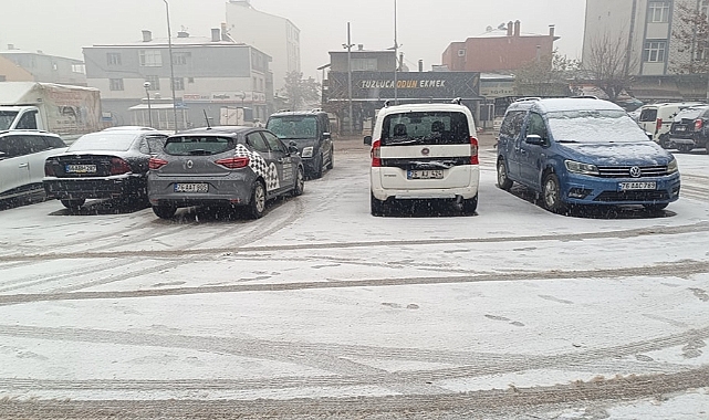 Tuzluca Beyaz Bir Örtüyle Kaplandı, Iğdır&#039;da Yağmur