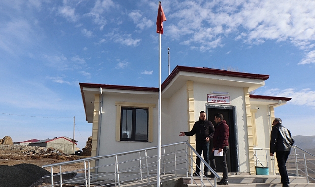 Tuzluca İlçesi Aliköse ve Karakoyun Köyleri Yeni Muhtarlık Binasına Kavuştu