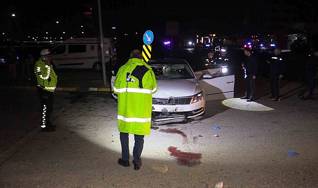 Uygulamada durmayan alkollü uzman çavuş, polis memuruna çarptı