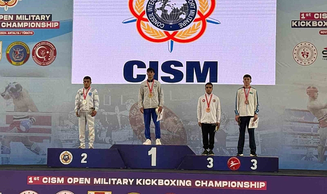 Vanlı sporcu Bedirhan Ersayar, dünya üçüncüsü oldu