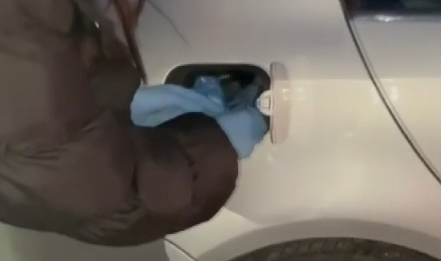 Yakıt deposu kapağından uyuşturucu çıktı