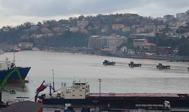 Zonguldak&#039;ta Yaşanan Şiddetli Yağışlar, Limanı Vurdu