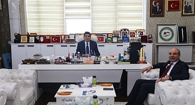 15 Temmuz Demokrasi Şehitleri, Gazileri ve Terör Mağdurları Derneğinden Rektör Alma'ya Ziyaret