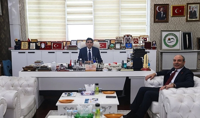 15 Temmuz Demokrasi Şehitleri, Gazileri ve Terör Mağdurları Derneğinden Rektör Alma&#039;ya Ziyaret