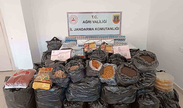 Ağrı&#039;da kaçakçılıkla mücadele operasyonu: 9 şahıs gözaltına alındı