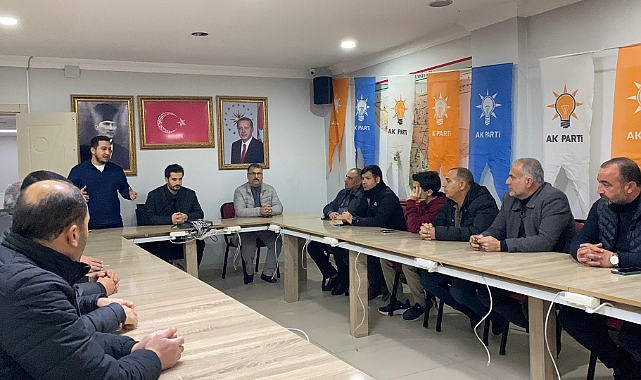 AK Parti Iğdır İl Başkanlığı Halfeli Belde Teşkilatı Toplantısı Gerçekleştirildi