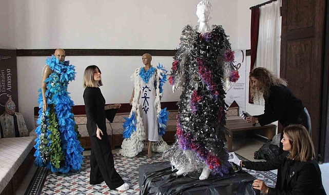 Amasya&#039;da Atıklardan Sanata Dönüşüm: Barış İçin Sessiz Çığlık