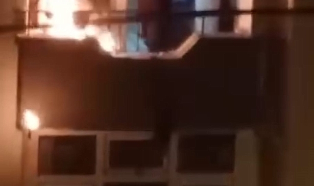 Ankara&#039;da Dehşet Veren Olay: Cinnet Geçiren Şahıs Evini Ateşe Verdi!