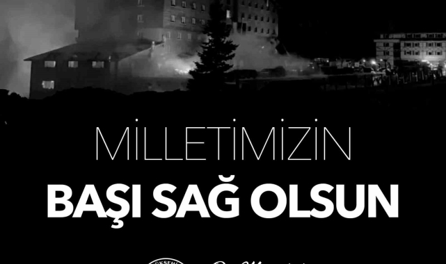 Başkan Büyükkılıç: "Türk Milletinin başı sağ olsun"