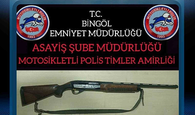 Bingöl&#039;de Ruhsatsız Tüfek Operasyonu: Bir Kişi Yakalandı