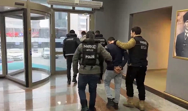 Bitlis ve Batman&#039;da Uyuşturucu Operasyonu: 2 Tutuklama