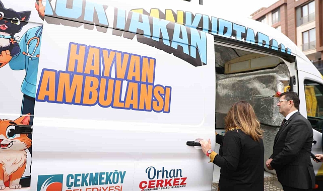 Cankurtaran Hayvan Ambulansı Hizmete Girdi
