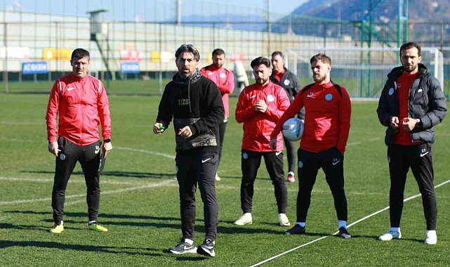 Çaykur Rizespor Fenerbahçe hazırlıklarına başladı