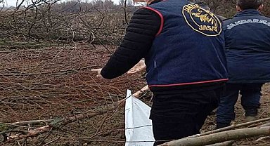 Çorum'da İlginç Olay! Çalındığını İddia Ettiği Traktörü Çukurda Bulunan Şahıs Gözaltında
