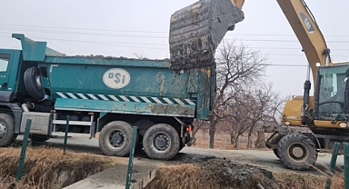 Devlet Su İşleri Iğdır'da Sulama Kanalları Temizliğine Aralıksız Devam Ediyor