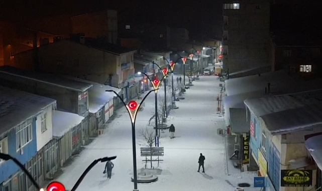 Diyadin Beyaz Bir örtüyle Kaplandı