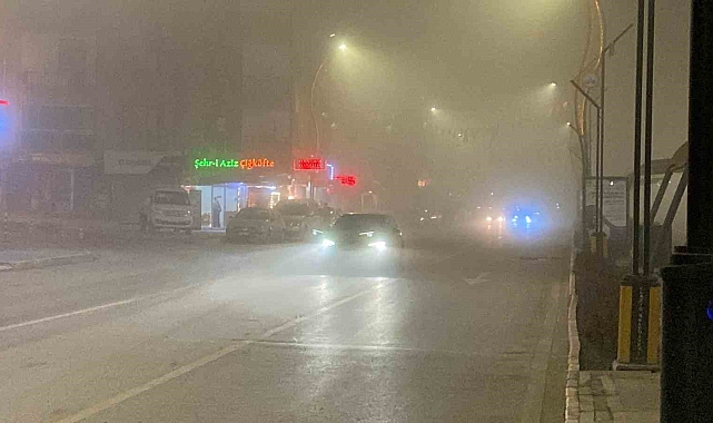 Elazığ&#039;ı Sarmaya Başlayan Sis, Yaşamı Durma Noktasına Getirdi