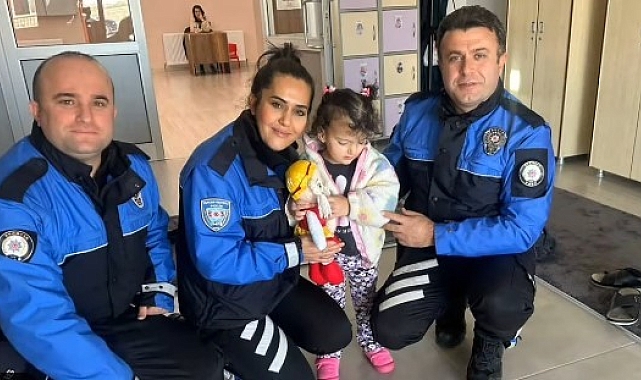 Erzincan Polisinden Görme Engelli Çocuklara Özel Ziyaret