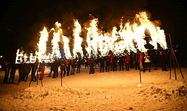 Erzurum, Avrupa Kış Sporları Başkenti Oldu! Palandöken&#039;de Coşkulu Kutlama