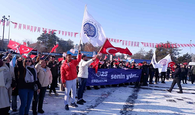 Erzurum&#039;da Kış Oyunları Coşkusu Başladı!