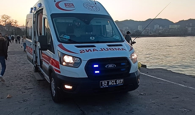 Fatsa&#039;da Balık Tutarken Yaşanan Korku: Vatandaş Son Anda Kurtarıldı!