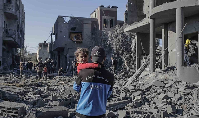 Gazze&#039;de can kaybı 45 bin 658&#039;e yükseldi