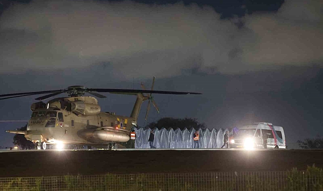 Hamas&#039;ın serbest bıraktığı esirler hastaneye sevk edildi