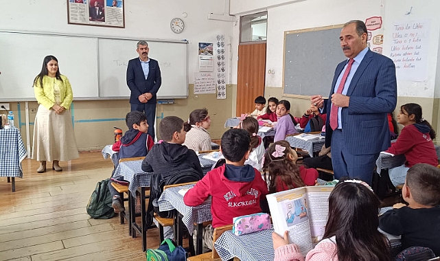 Iğdır&#039;da Eğitime Devamlı Destek: Milli Eğitim Müdürü Aziz Gün Okulları Ziyaret Etti