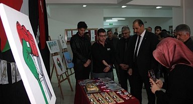 Iğdır'da Gençlerden Filistin'e Destek: Anlamlı Bir Sergi