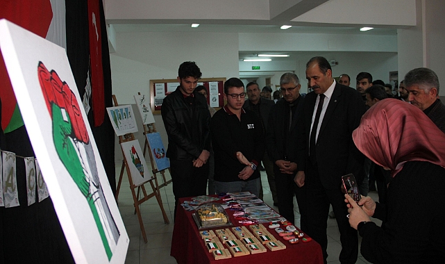 Iğdır&#039;da Gençlerden Filistin&#039;e Destek: Anlamlı Bir Sergi