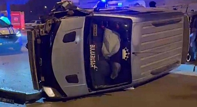 Iğdır'da Korkutan Kaza: Otomobil Takla Attı, 1 Kişi Yaralandı