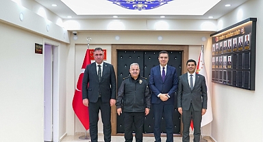 Iğdır'da Yeni İl Emniyet Müdürüne Hayırlı Olsun Ziyaretleri Devam Ediyor