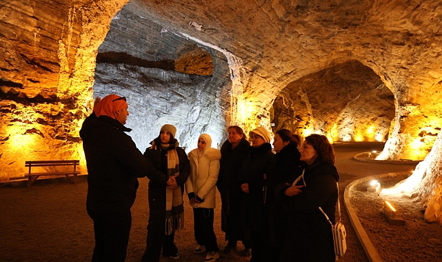 Iğdır&#039;daki Tuz Terapi Merkezi kış aylarında da yerli yabancı turistleri ağırlıyor