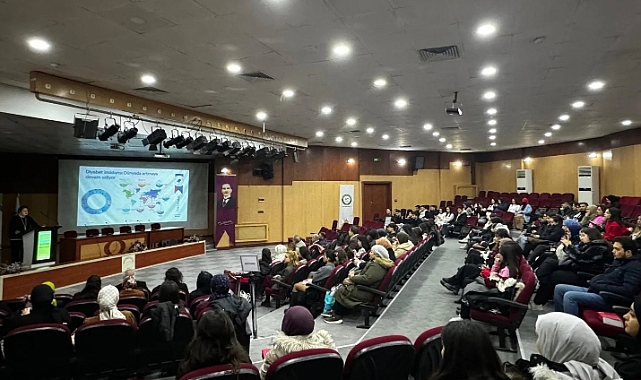 Iğdır Üniversitesi&#039;nde Diyabet Bilinçlendirme Konferansı