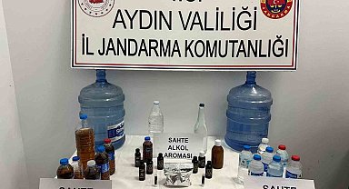 İncirliova'da Sahte Alkol Operasyonu: 1 Şüpheli Yakalandı