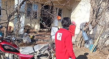 Karakoyunlu'da 100 Aileye Yardım Eli Uzatıldı