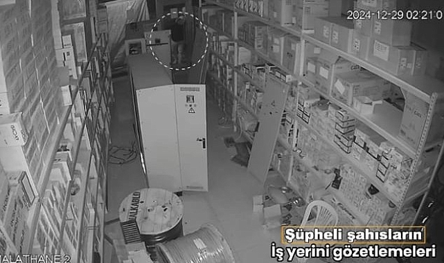 Malatya&#039;da Milyonluk Bakır Kablo Hırsızlığı Çökertildi