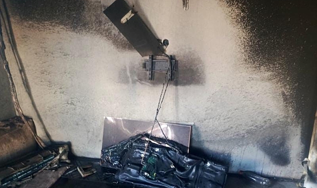 Mardin&#039;de ev yangını maddi hasara neden oldu