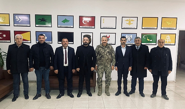 MHP Iğdır Heyetinden Özel Harekat Şube Müdürlüğüne ziyaret