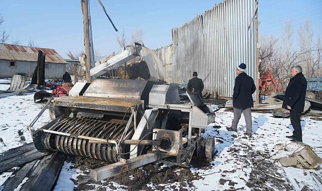 Muş&#039;ta Büyük Yangın: 40 Yıllık Emeğin Kül Olduğu Gece